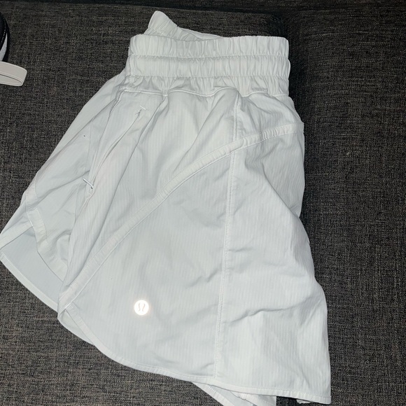 lululemon athletica Pants - Lululemon White Athletic Shorts